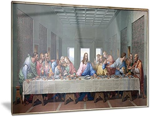 Last Supper By Giacomo Raffaelli Classic Metal Wall Art Mt7502 40x30 Buy Online At Best Price In Uae Amazon Ae