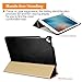 iPad Pro 9.7 Leather Case, Icarercase Vintage Genuine Leather Side Open Flip Folio Style Smart Cover in Ultra Slim Design with Stand & Auto Wake/Sleep Functions for 9.7-inch iPad Pro (Black)