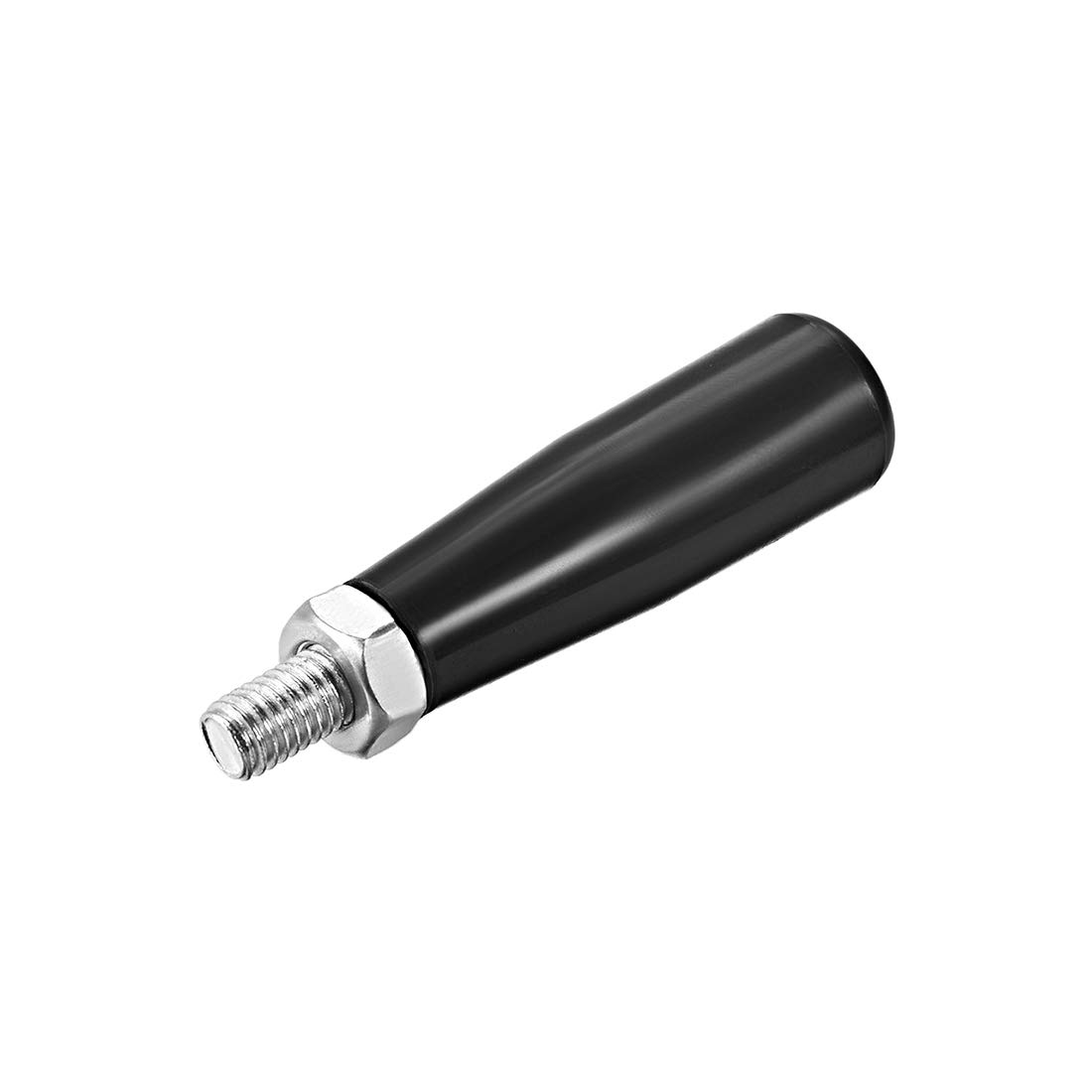 uxcell Clamping Handles Screw Knobs Handle M8 x 47mm Threaded Plastic Metal Revolving Handle Grip