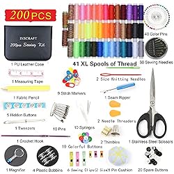 Sewing Kit, 200 Premium Sewing Supplies, 41 XL