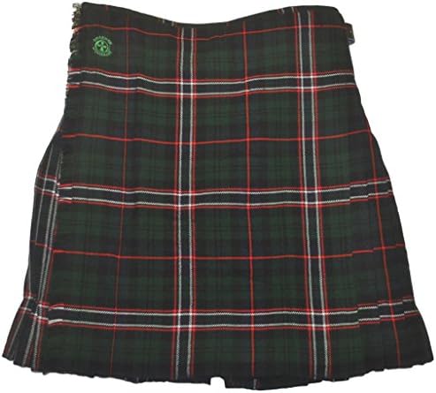 American Highlander Men's Scottish National Kilt 44 Waist Green/Blue/Red/White