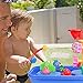 Fajiabao Baby Bath Toys for Kids Ages 1-3 Mold Free Water Table Toys for Toddlers 2-4 No Hole Fishing Game Pool Toys Girls Boys Baby Gift for 1 2 3 4 5 6 7 8 Year Old (Color Random)