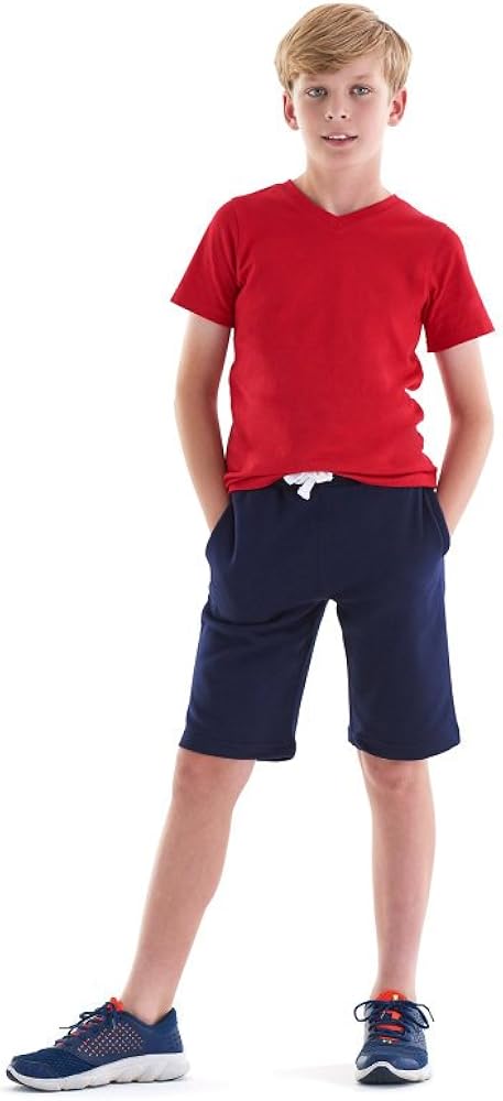 French Toast Boys' Fleece Gym Short: Clothing