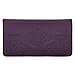 Checkbook Cover - Purple Trust