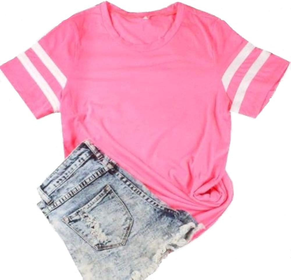 baby pink plain tshirt