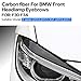 2Pcs Solf Carbon Fiber Headlights Eyebrows Eyelids for BMW F30 320i 325i 316i Front Headlamp Eyebrows F30 F34 Eyelids 3 Series Accessories
