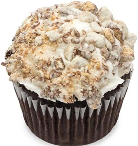 Smores Cupcakes - Marshmallow Graham Cracker Chocolate Dessert - 12 Pack - Baked Fresh Day of Order