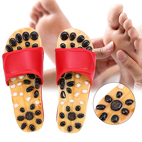 Foot-Massage-Slippers-Reflexology-Naturopathy-Acupuncture-Plantar-Fasciitis-Health-Care-Massage-Shoes-to-Reduce-Foot-Pain-for-Men-and-Women-Red-38