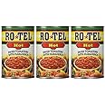 Ro-Tel, Diced Tomatoes, Hot, 10oz Can (Pack of 3) by Ro-Tel
