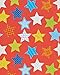 American Greetings Wrapping Paper, Colorful Stripes, Dots, & Stars, 3-Roll Pack