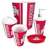 NCAA Complete Bathroom Accessories 5pc Set