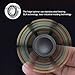 Zip Spinners- Metal Fidget Spinner Toy with Ultra Speed Premium Bearings Guarantee 2 to 6 mins Spinning | Autism Toys | Fashion Gift Toy for Kids & Adults (Black Helm)
