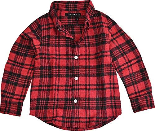 シスキー Shisky チェック柄 ネルシャツ キッズ 男の子 長袖シャツ 子供服 女の子 ボーイズ ジュニア服
