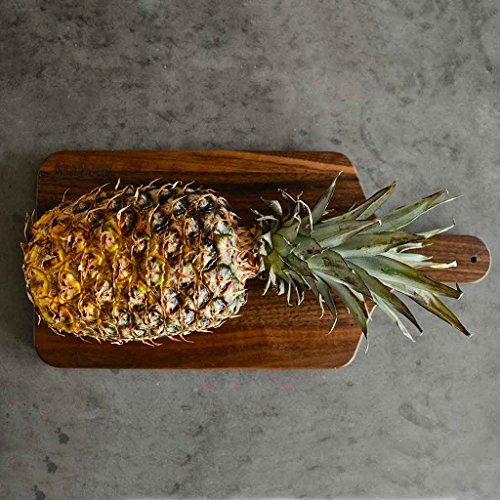 image for Walnut Wood Cutting Board with Handle by Virginia Boys Kitchens - 8x17
