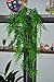 Outgeek Artificial Hanging Plants, Artificial Green Ivy Vine Artificial Shrubs Hanging Vine Plant for Home Garden Outdoor Wall Decoration (4 pcs)