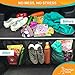 KangoKids Trunk Organizer for Car and SUV - Keep Your Trunk Tidy and Organized with Ease - Space Saving Trunk Cargo Organizer with 3 Large Mesh Pockets - Lightweight, Easy to Install Organizers.