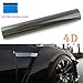 PEATOP Carbon Fiber Vinyl Wrap High Gloss Bubble Free Air Release 4D Texture Sheet Roll Film (60