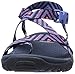Skechers Women's Reggae Haystack Toe Ring Sandal,Navy/Amp/Pink,10 M US