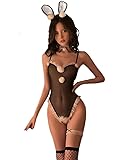 SNOMYRS Women's Sexy Bunny Roleplay Lingerie