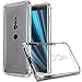 ZeKing Slim Thin Anti-Scratch Clear Flexible TPU Silicone Four Corner Bumper Protective Case Cover Compatible Sony Xperia XZ3(Transparent)