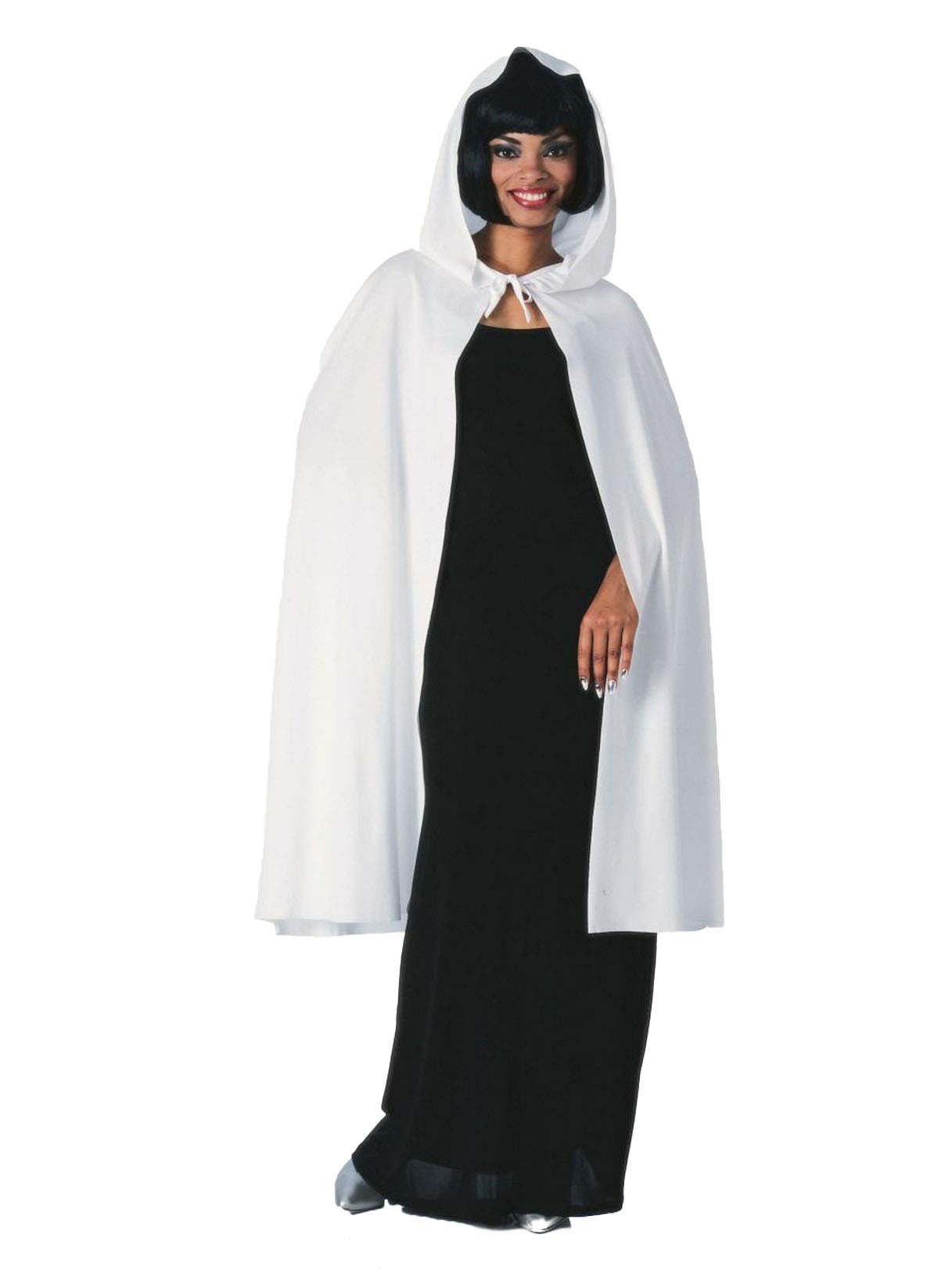 Rubie's Costume Co 45" White Hooded Cape Costume 82686160650 eBay