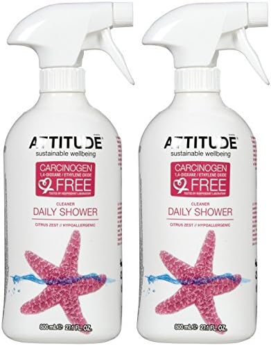 ATTITUDE Daily Shower Cleaner - 27.1 oz - 2 pk