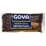 Goya Small Red Beans, 1 Pound - Pack of 3