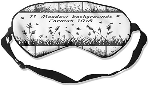 Set Eleven Meadow Pure Silk Sleep Mask Reusable Cold Improves Sleep Edema Eye Tiredness