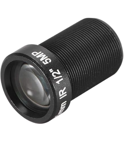 thumbnail image 2 of Uxcell 2.8mm 720p 5MP F1.2 FPV CCTV Lens Wide Angle For CCD 2 of 14