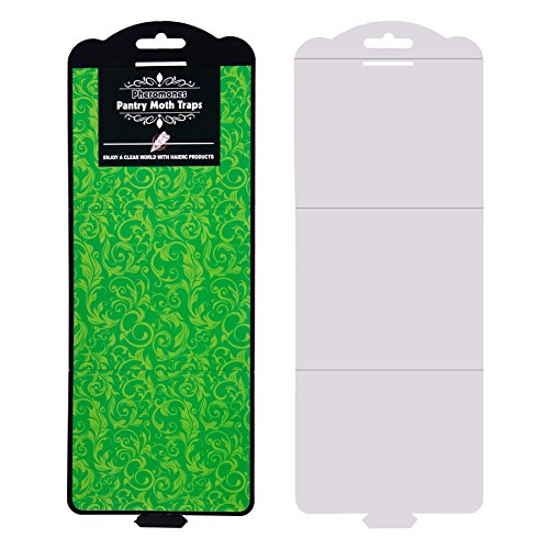 CO-Z 12PCS Pantry Moth Traps with Pheromone Attractant, Non-toxic, No Insecticide, Odorless - Thumbnail 4