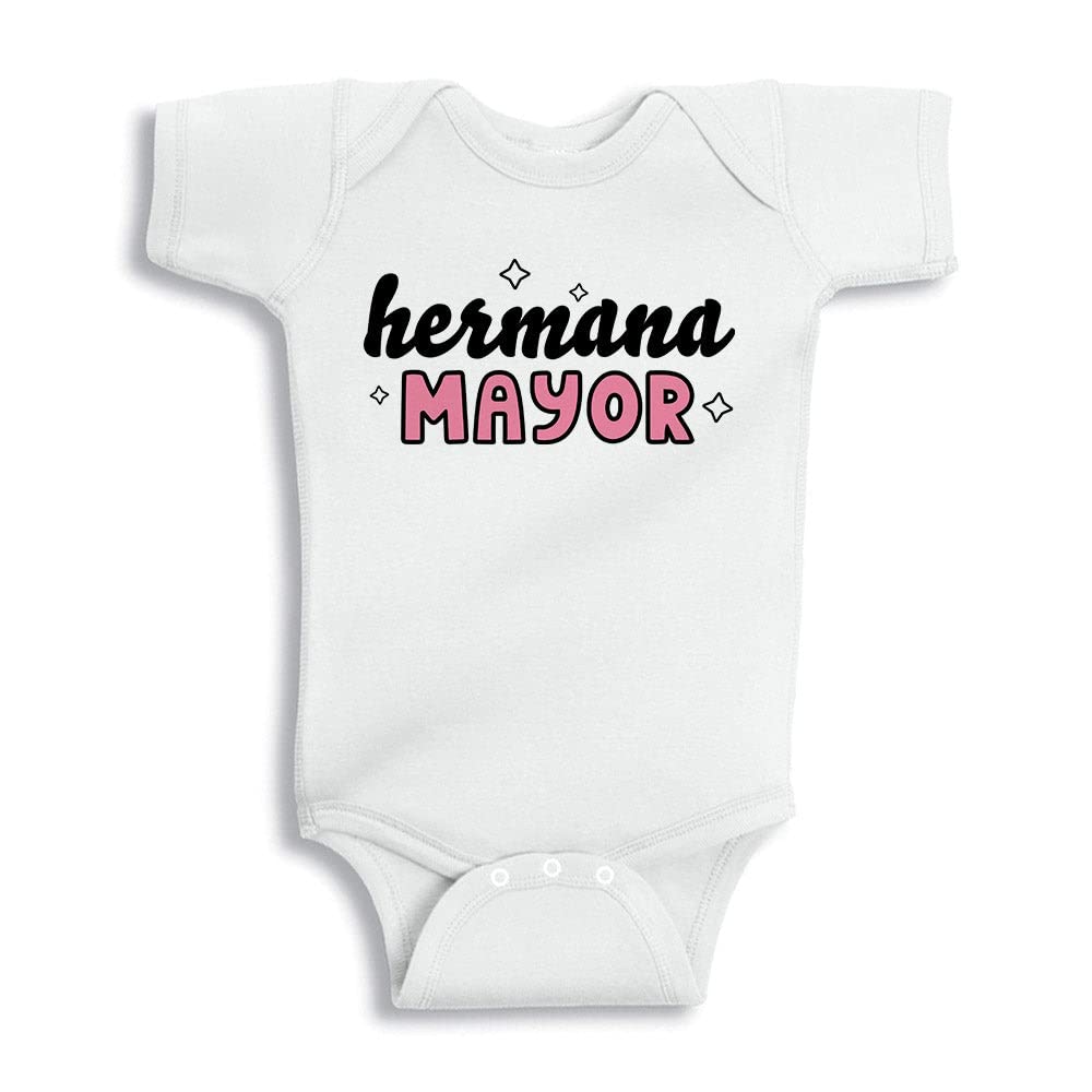 TATY Kids Hermana Mayor Baby Infant Bodysuit