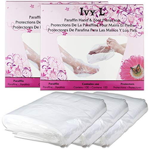 Ivy L Brand Paraffin Hand & Foot Protectors Wax Works Thermal Mitt Liner For Pro Cozie Liners Hand or Foot (Quantity: 500 Counts)