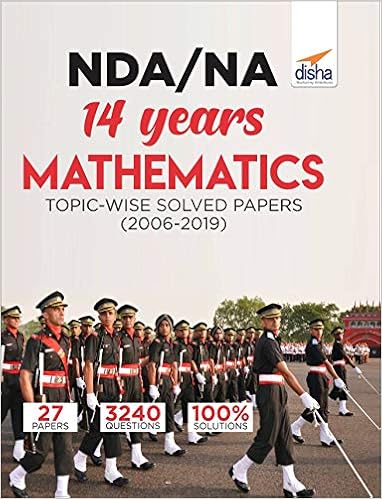 NDA Mathematics Topic-wise Solved Papers