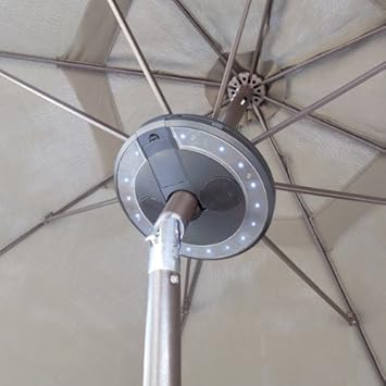 umbrella light with bluetooth speaker