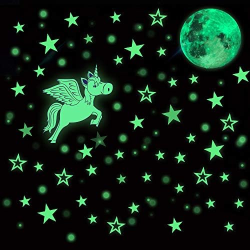 HORIECHALY Glow in The Dark Stars Stickers