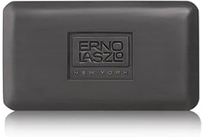 Erno Laszlo Sea Mud Deep Cleansing Face Wash Bar, Detox Charcoal Soap Bar with Dead Sea Mud, Removes Excess Oil, Unclogs Pores, Gently Exfoliates & Purifies Skin, For Oily, Blemish-Prone Skin, 3.4 oz
