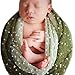 iiniim Baby Boy Girl Soft Stretch Mohair Wrap Photo Props Blanket with Headdress