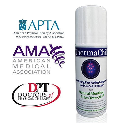 ThermaChill 1 Évalué Pain Relief Roll On Cryothérapie ★ Top Choice
