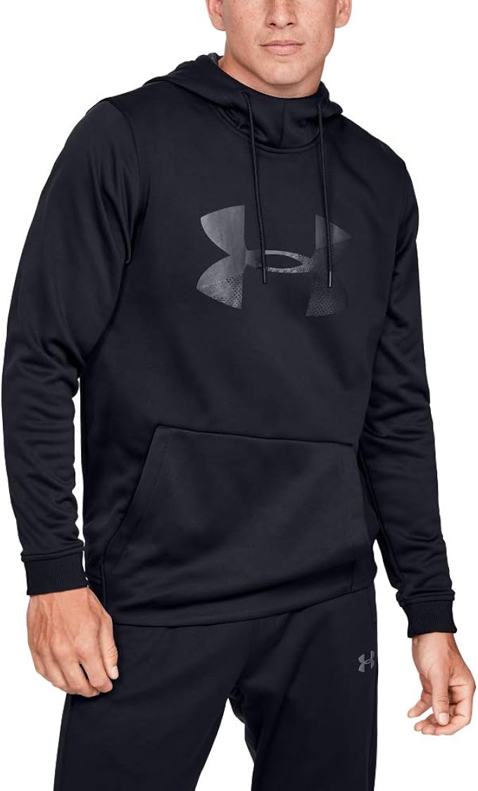 felpa under armour nera uomo