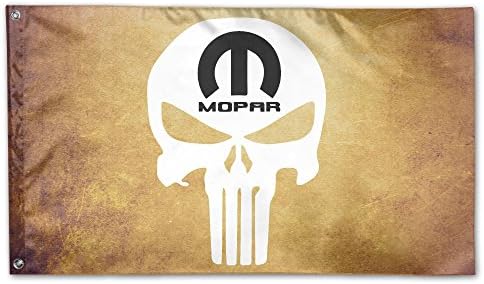 Sport Translucent Mopar Car SRT Ram Viper Flag Sing Layer Retangular Flag 3' X5'
