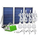[30W Panel Foldable] HKYH Solar Panel Lighting Kit