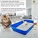 SunGrow Large Cat Litter Scoop, Life Transforming Cat Scooper, Reduces Hand Fatigue, Saves Clear Litter, Makes Scooping Faster and Easier