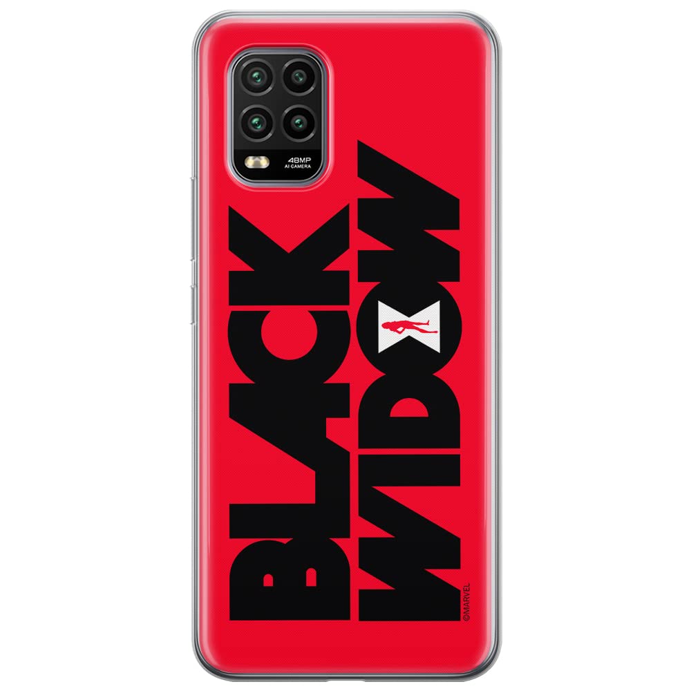 ERT GROUP mobile phone case for Xiaomi MI 10 LITE original and officially Licensed Marvel pattern Black Widow 011 optimally adapted to the shape of the mobile phone, case made of TPU — image 1