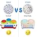 SGILE Baby Drum Musical Toy, Keyboard Piano Drum Set with Music and Lights, Infant Musical Electronic Learning Toy for 1 Year Old Baby Infant Toddler