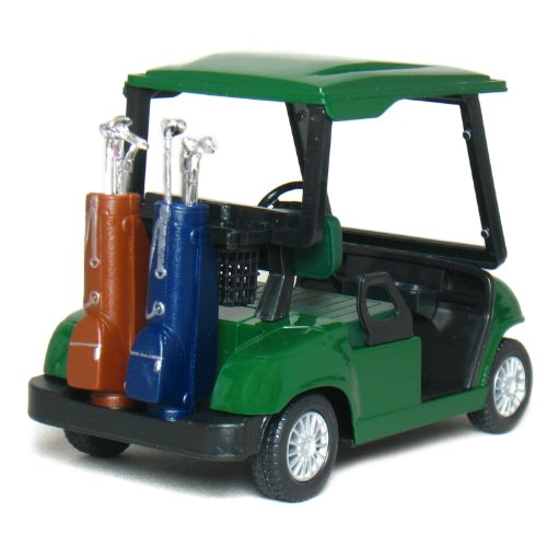 KinsFun Diecast Metal Golf Cart Model, 4½", Green Buy Online in UAE