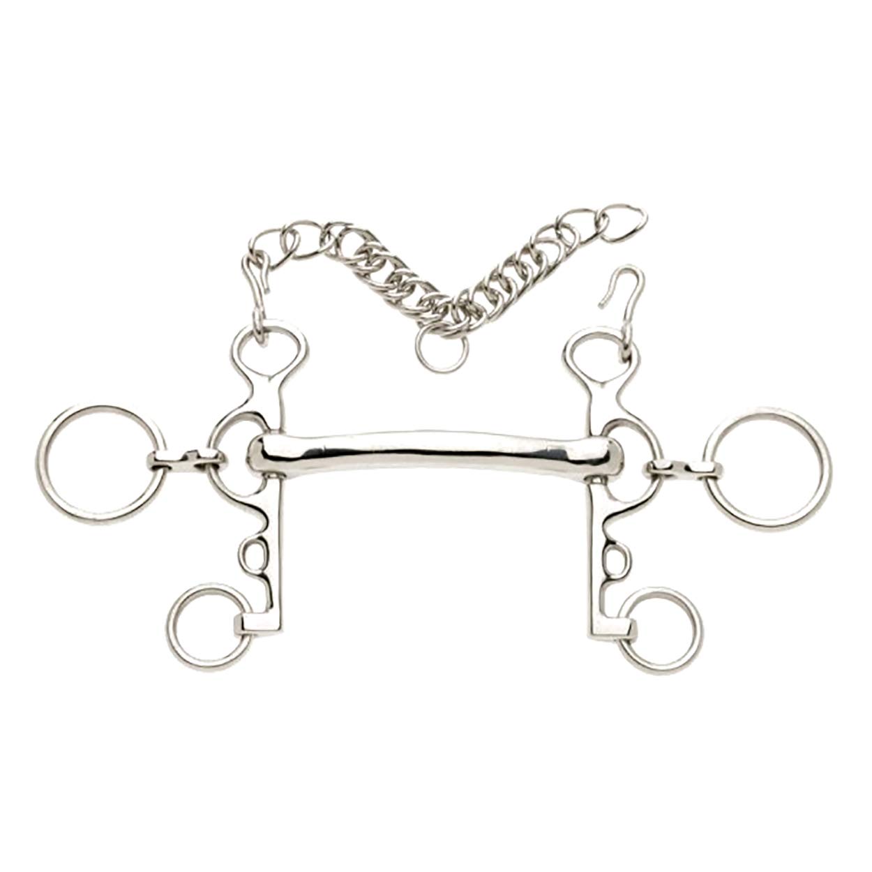 Rugby Straight Bars Pelhams Mullen Mouth 6"