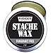 Leven Rose Beard & Mustache Wax by Ranger Grooming Company All Natural Men’s Grooming Wax with Natural Oils for Moustache Grooming and Beard Growth for Men 2 oz