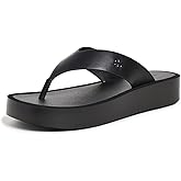 Tory Burch Women's Leather Platform Flip Flops