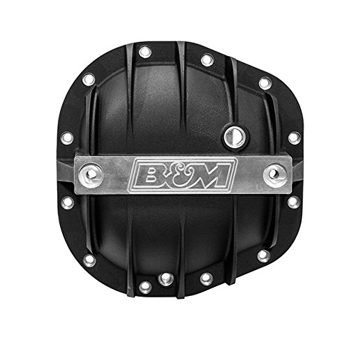 B&M41299 B&M Hi-Tek Aluminum Differential Cover for Sterling 10.25/10.5-inch - Black