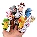Goege Bailey 10Pcs Finger Puppets Filled Bright Colorful 2.5